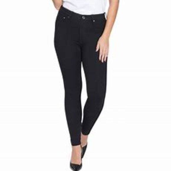 Seven7 Denim - Seven7 High Rise Legging Black Booty Shaper Size 10